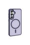 Galaxy S24 Plus Case Magsafe Supported Camera Raised Silicone Matte Anti-Fingerprint - 4