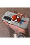 Infinix Hot 60 5g Compatible Spider Man Patterned Silicone Edge Hard Back Case Couple Phone Case - 2