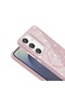 Galaxy S23 Fe Case Non-Spill Glitter Silicone Magsafe Camera Raised - 3