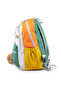 Premium Imported Waterproof Fabric Kindergarten Nursery Children's Daily Backpack Orange Green 110A - 4