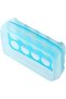 Egg Tray Organizer for Kitchen Refrigerator with Dustproof Lid and 15 Grids Thickened Design Plastic - 2