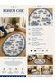 Eta Traditional Patterned Modern Woven Base Decorative Carpet Eta4073Blue - 4