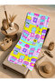Colorful Summer Drinks Patterned 70X150 Beach Towel - Cotton Bath Towel - 5