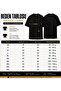 Men's White Oversize T-Shirt - Letter m Printed, Modern Design - 3