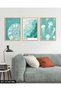 Sea Themed 3 Piece Wooden Framed Painting Act - 4