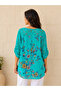 Women's Original Italian Short Front Long Back Lace Blouse 44-48 - 2