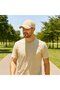 Two outdoor sports hats set, unisex adjustable quick-drying sun suitable for such as baseball, hiking, fishing, and golf - khaki. - 4