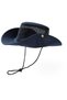 Breathable Men's Summer Hat - Head Circumference 56-58 cm Width 35 Length 38 Height 12 Sun Protection Fisherman's Casual Hiking Mesh Simple - 4