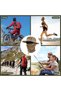 Men's sun hat with scarf one size outdoor sports/fishing. - 2