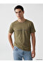 Rmz Gi̇yi̇m Farkiyla Zero Roba Collar Printed Men's T-Shirt