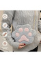 Plush Cat Paw Bag, Imported Paw Wallet with Chain Strap, Soft Makeup Bag, Pen Bag, High Quality - 4