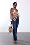 Dark Blue Full Lycra Recovery Flare Jean 7578 - 4