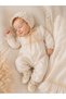 5-Piece Embroidered Tulle-Detail Newborn Girl Baby Hospital Release Set/100% Cotton Premium Baby Girl Zibin Set/Gift Hospital Release Set - 8