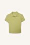 Ultra Soft Standard Fit Athlete Modal Short Sleeve Polo Light Green T-Shirt H9765Ax26Hs - 6
