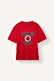 100% Cotton Nba Chicago Bulls Oversized Crew Neck Short Sleeve T-Shirt H8269Ax26Au