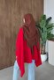 Fenti Cape Blouse Red - 4