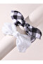 Pack of 2 - Girls Checked and Embellished Headbands - 2
