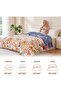 MSGKV Boho Throw Blanket 100% Cotton Blankets for Bed Couch 60'x80', Soft Fall Mexican Blanket Trave - 5