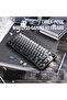 Mechanical Gaming Keyboard Ultra-Compact Attack Shark X820 from Mabasnic, Bluetooth Wireless/2.4G/Usb-C, Tkl 75% Layout. - 2