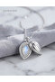 316L Steel Chain Silver Color Drop Bud Model Necklace