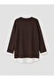 Lcw Everyday Oversize Soft Touch Women's Sweatshirt - 2