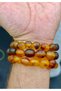 Listing Opened for 1 Piece of Product: Russian Original Unpolished Natural State Drop Amber Bracelet - 6