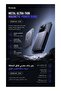 Magnetic Wireless Power Bank, Ultra-Thin 10mm, 5000mAh, 15W Wireless + 20W USB-C, Black - 3