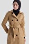 Basic Short Trench Coat Camel - 5