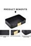 PU leather storage box drawer for keys/jewelry/watches/wallets. - 4