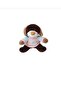 My Sleeping and Playmate Plush Smile Dog Dark Brown 40cm - 3