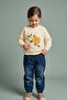 Girls' Floral Printed Sweatshirt and Jogger Pants Set - 2