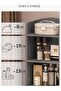 Multifunctional Makeup Vanity Dressing Table with Drawers 80 CM - 4
