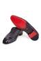 Black Color Laceless Genuine Leather Leather Sole Men's Shoes - 3