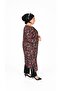 Women's Large Size Crispy Pattern Drawstring Tunic - 3