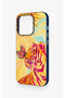 iPhone 15 Pro Compatible Tiger of the Sun Patterned Silicone Case - 3