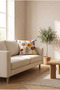 Yıldız Bohemian Punch Embroidered Throw Pillow Cover (Without Inner Filling)