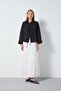 Women's Ecru Pieced Voile Gypsy Long Skirt 31207 - 6