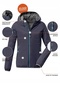 Jachetă softshell KOS 164 GRLS SFTSHLL JCKT Albastru 140