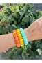 Colorful Beaded Summer Bracelet Elastic Bracelet - 2