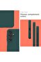 Silicone Case for Samsung Galaxy A26, Soft-Touch, Shockproof, DustProof, Anti-skin Phone Cover Green - 3