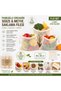 Organic Cotton Fruit and Vegetable Net Set of 3 – Drawstring Washable Storage Pouch