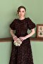 Coffee Rose Dress - 4