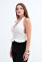 Halter Neck Buttoned Blouse A18600 - 4