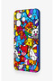 Redmi 12 Compatible Britto Garden Patterned Silicone Case - 4