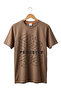 Perceive Written Geometric Neon Patterned Graphic Printed Y2K Street Wear 100% Cotton Crew Neck Basic Tshirt