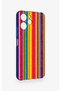 Redmi 12 Compatible Colorful Patterned Silicone Case - 3