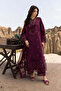 Premium Embroidered Lawn Unstitched 3Pc Suit D-09 AMYRA - 3