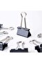 Black Binder Clip 32 mm Box of 12 PCS , for Paperwork , Organizing Documents - 5