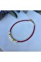 Drop stone afghan beaded anklet - 3