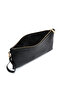 Women's Black Chain Strap Patterned Portfolio Bag Wb570005Sm - 4